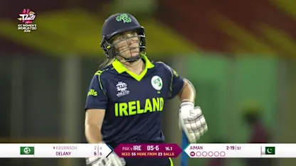PAK v IRE: How the Ireland wickets fell