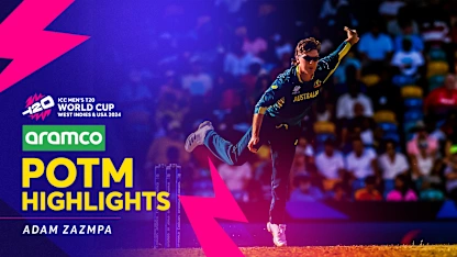 A class spell from Adam Zampa | POTM Highlights | AUS v ENG | T20WC 2024