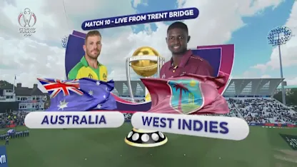 CWC19: AUS v WI - Australia innings highlights