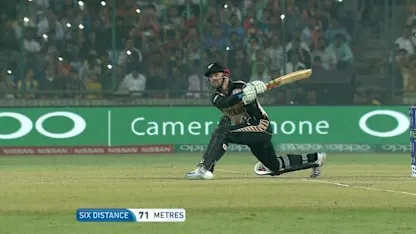 Munro's majestic reverse-sweep for 6!