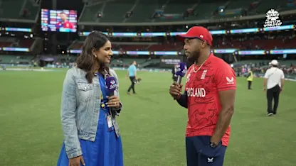 Logo of Star pacer Chris Jordan reflects on England's semi-final triumph | T20WC 2022