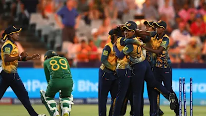 Logo of Sri Lanka clinch a thriller: The final moments | Women's T20WC 2023