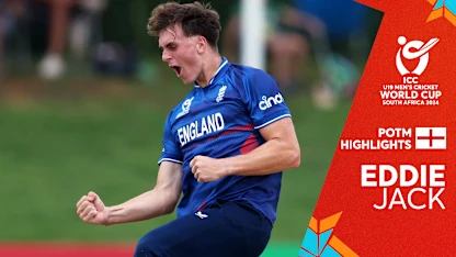 Logo of Eddie Jack POTM Highlights | U19 CWC 2024