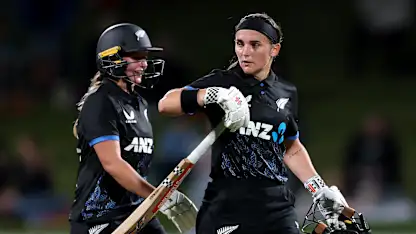 Captain Kerr’s record ton powers New Zealand ahead of T20 World Cup