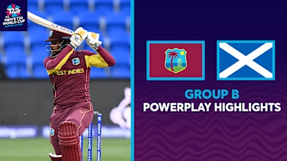 Powerplay Highlights | West Indies v Scotland | T20WC 2022