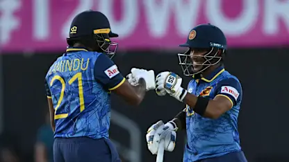 Logo of Nissanka hits Shakib for four fours in an over | T20WC 2024
