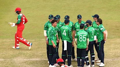 LIVE: Ireland take the upper hand against Oman