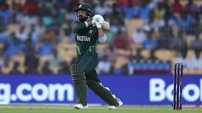 Logo of Late charge powers Pakistan to a strong total | CWC23