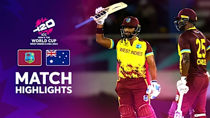 Logo of West Indies hit 18 sixes during eye-catching Australia victory | T20 World Cup