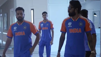 Logo of Behind the scenes with India at their 2024 media day | T20 World Cup