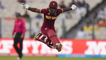 The winning moment: WI Women beat Aus Women in WT20 final