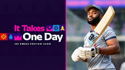 Logo of Spin the key in South Africa and Bangladesh clash | It Takes One Day: Episode 23 | CWC23