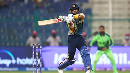Logo of Shanaka hits longest six of T20 World Cup