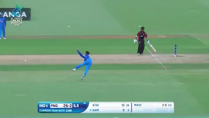 U19CWC POTD - Nagarkoti's direct hit