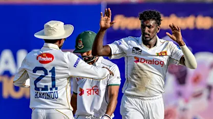 Logo of Sri Lanka pacer ruled out of the second Bangladesh Test