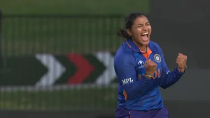 Wicket: Rana gets the dangerous Dottin