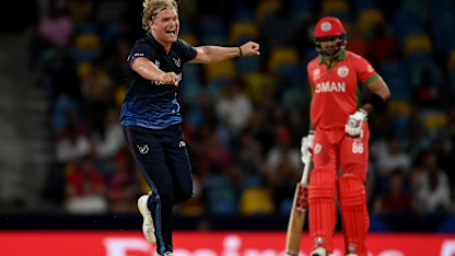 Logo of Ruben Trumpelmann gives Namibia the perfect start | T20 World Cup