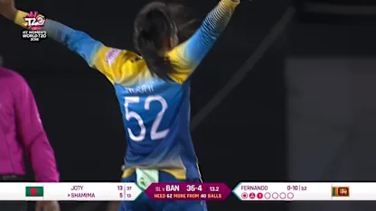 Logo of SL v BAN: How the Bangladesh wickets fell