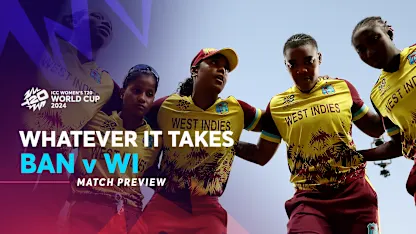Logo of Bangladesh v West Indies | Whatever It Takes Preview | WT20WC 2024