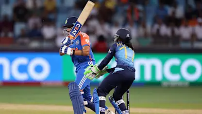Logo of Shafali Verma off to a flier against Sri Lanka | WT20WC 2024