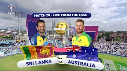 CWC19: SL v AUS -  Australia post 334/7 innings highlights