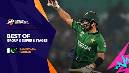 Best of Sahibzada Farhan from Group and Super 8 stages | T20WC 2026