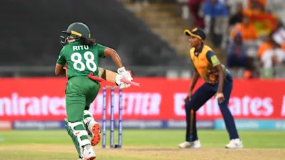 Bangladesh's Ritu Moni dismissed in bizarre run out | T20 World Cup