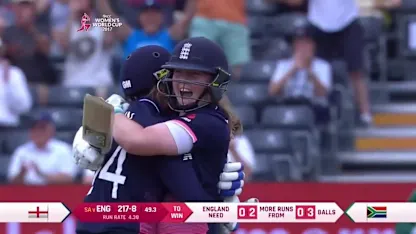 Logo of #WWC17 Semi-Final 1: ENG v SA - England winning moment