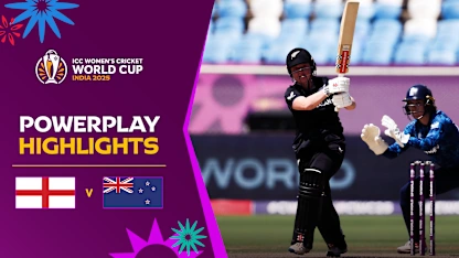 New Zealand batters make fast start | Powerplay Highlights | CWC25