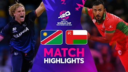 Logo of David Wiese's all-round special helps Namibia clinch Super Over | Match Highlights | T20WC 2024