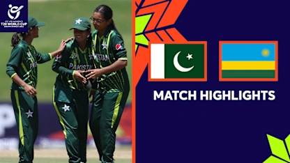 Logo of Pakistan cruise to comfortable win over Rwanda | U19 Women's T20 World Cup