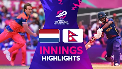 Logo of Netherlands bowlers hit top form against Nepal | T20WC 2024