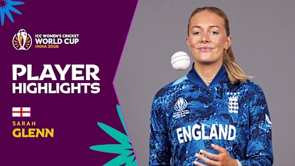 Five-star Sarah Glenn shines against Australia | Player Highlights | CWC25