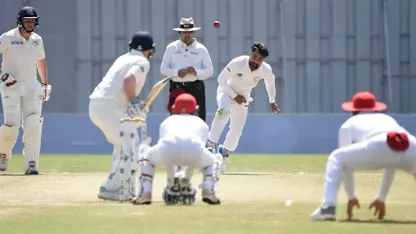 Logo of Afghanistan became just the fourth team to taste Test success in two games or lesser!