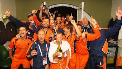 Logo of Postpe Greatest Moments: Netherlands defeat England in biggest T20 World Cup upset