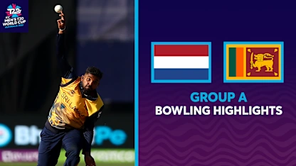 Logo of Wanindu Hasaranga at his best with three scalps for Sri Lanka - Highlights I T20WC 2022