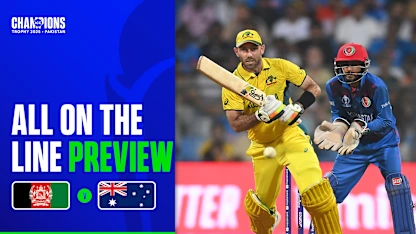 Logo of All On The Line Preview | AFG v AUS | Champions Trophy 2025