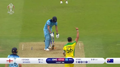 Logo of Nissan POTD - Starc dismisses Stokes with an outstanding inswinging yorker