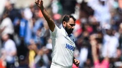 Logo of Shami rips through Labuschagne with brilliant inswinger | WTC23 Final