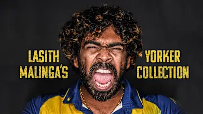 Logo of Lasith Malinga, the king of yorkers