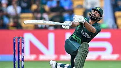 Logo of Fakhar smashes his way to quickfire fifty | CWC23