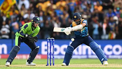 Logo of Kusal Mendis carries bat to steer Sri Lanka home | POTM Highlights | T20WC 2022