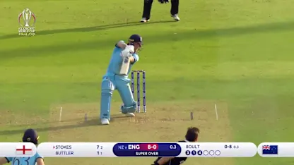Logo of CWC19 Final: NZ v ENG – England hit 15 from the Super Over!