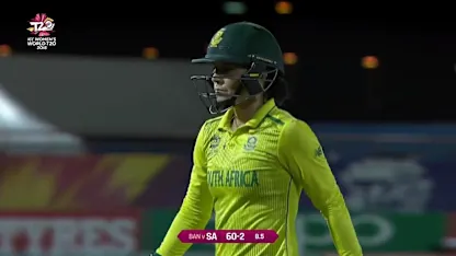 Logo of SA v BAN: Marizanne Kapp falls to Rumana Ahmed 