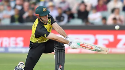 Logo of Mitchell Marsh steps it up with flurry of boundaries | T20WC 2022