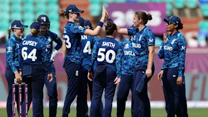 LIVE: England bundle out New Zealand for 168 in CWC25 clash 