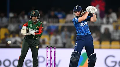 LIVE: Knight, Dean steady England’s chase in CWC25 clash