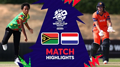 Logo of Vanuatu vs Netherlands | Match Highlights | Women’s T20WC Qualifier 2024