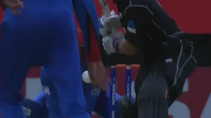 Logo of Jakob Bhula bowled by Mujeeb Zadran