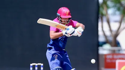 Logo of Aayan Khan sets up a UAE victory with an unbeaten half-century at the Cricket World Cup 2023 Qualifier Play-off